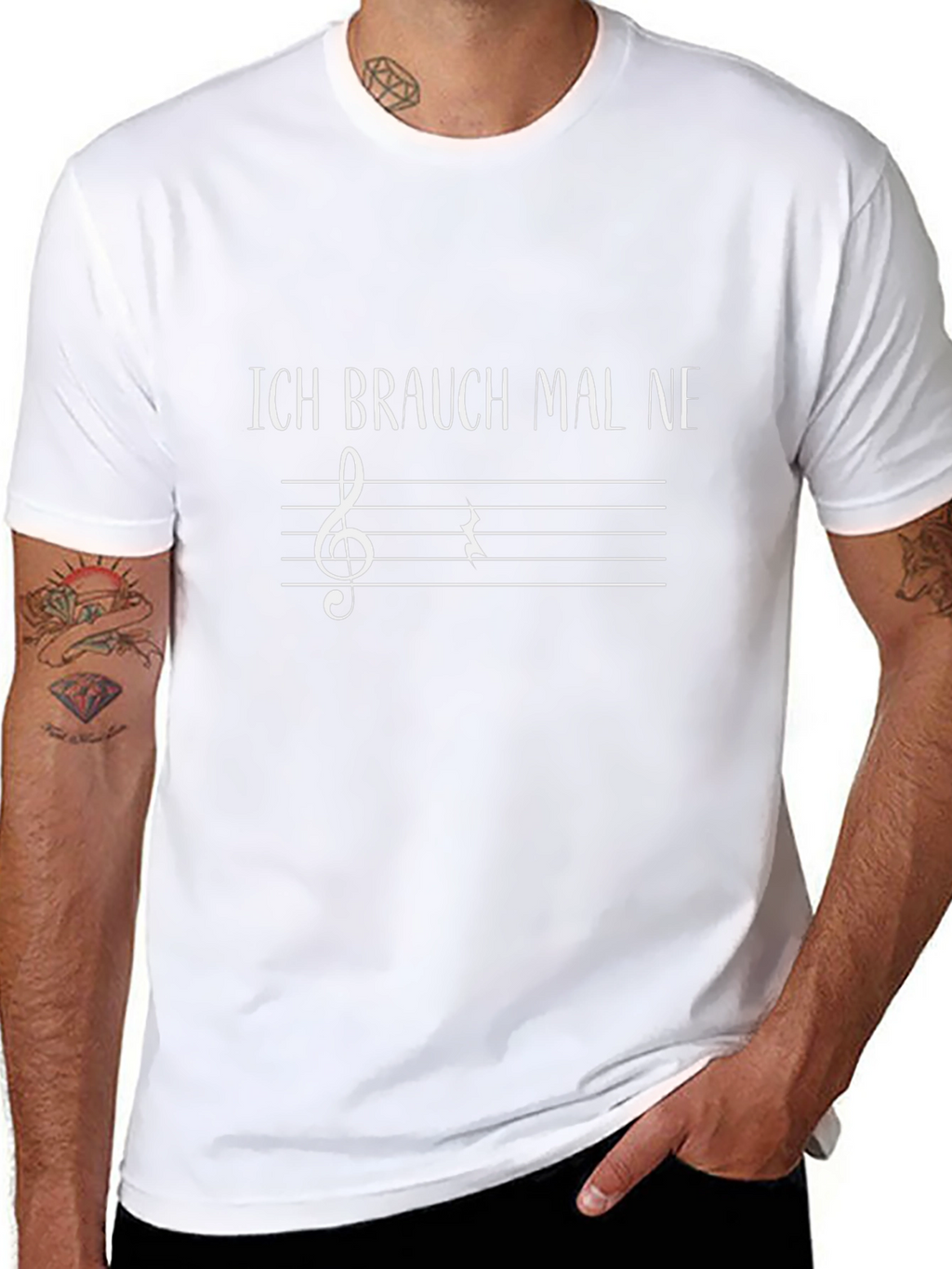 Ich Brauch Mal Ne Pause Music T-Shirt