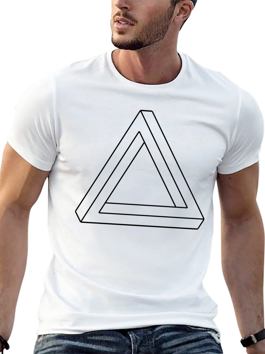 Impossible Triangle Black T-Shirt