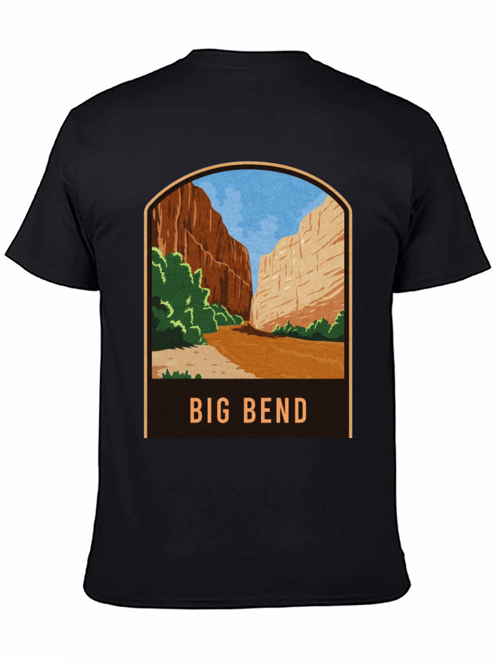 Big Bend National Park Graphic Tee - Black