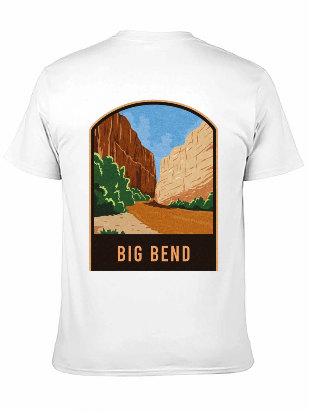 Big Bend National Park Graphic Tee - Black