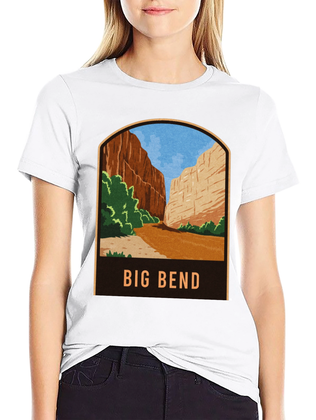 Big Bend National Park Graphic Tee - Black
