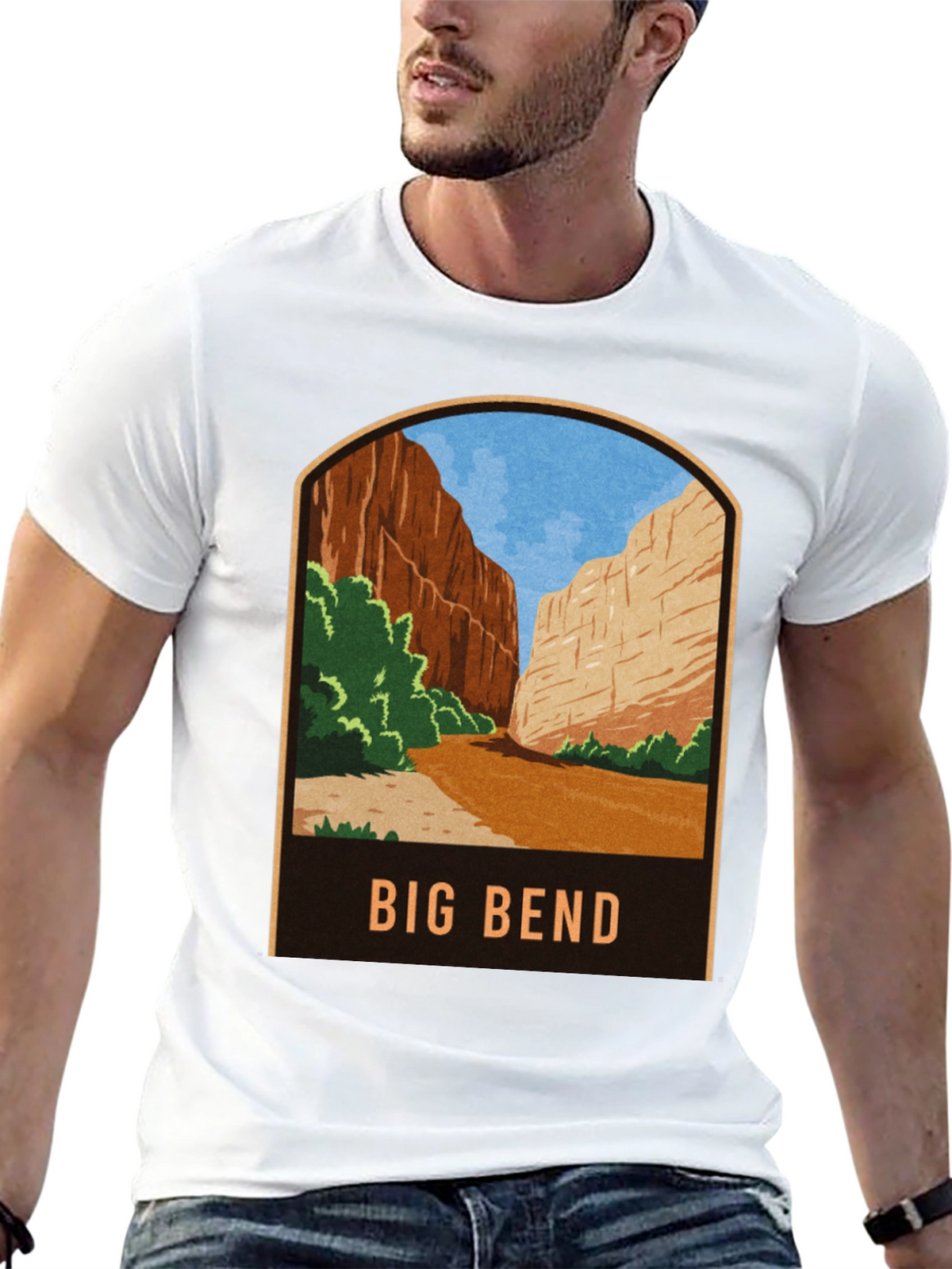 Big Bend National Park Graphic Tee - Black