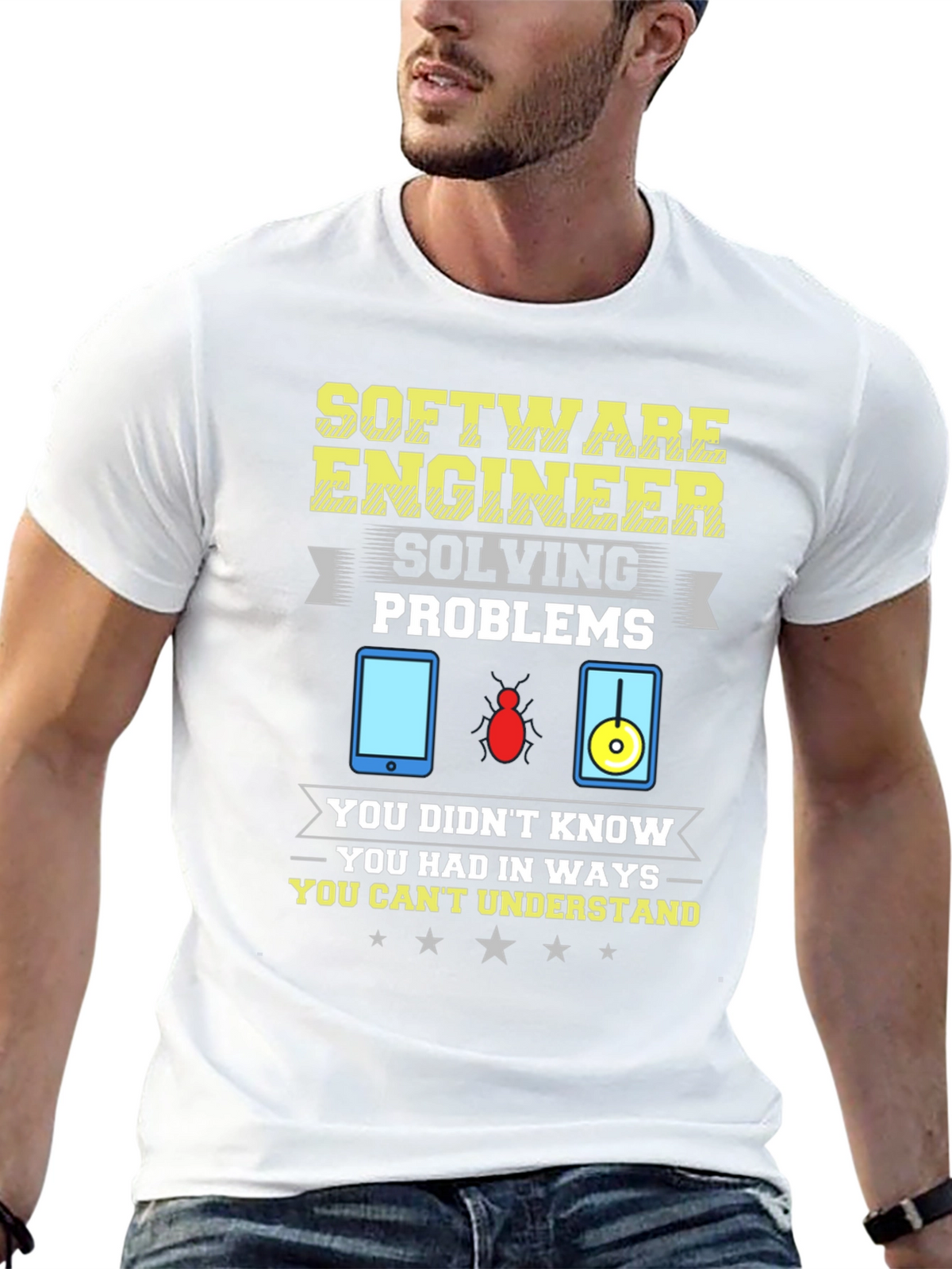 Software Engineer Humor Graphic T-Shirt