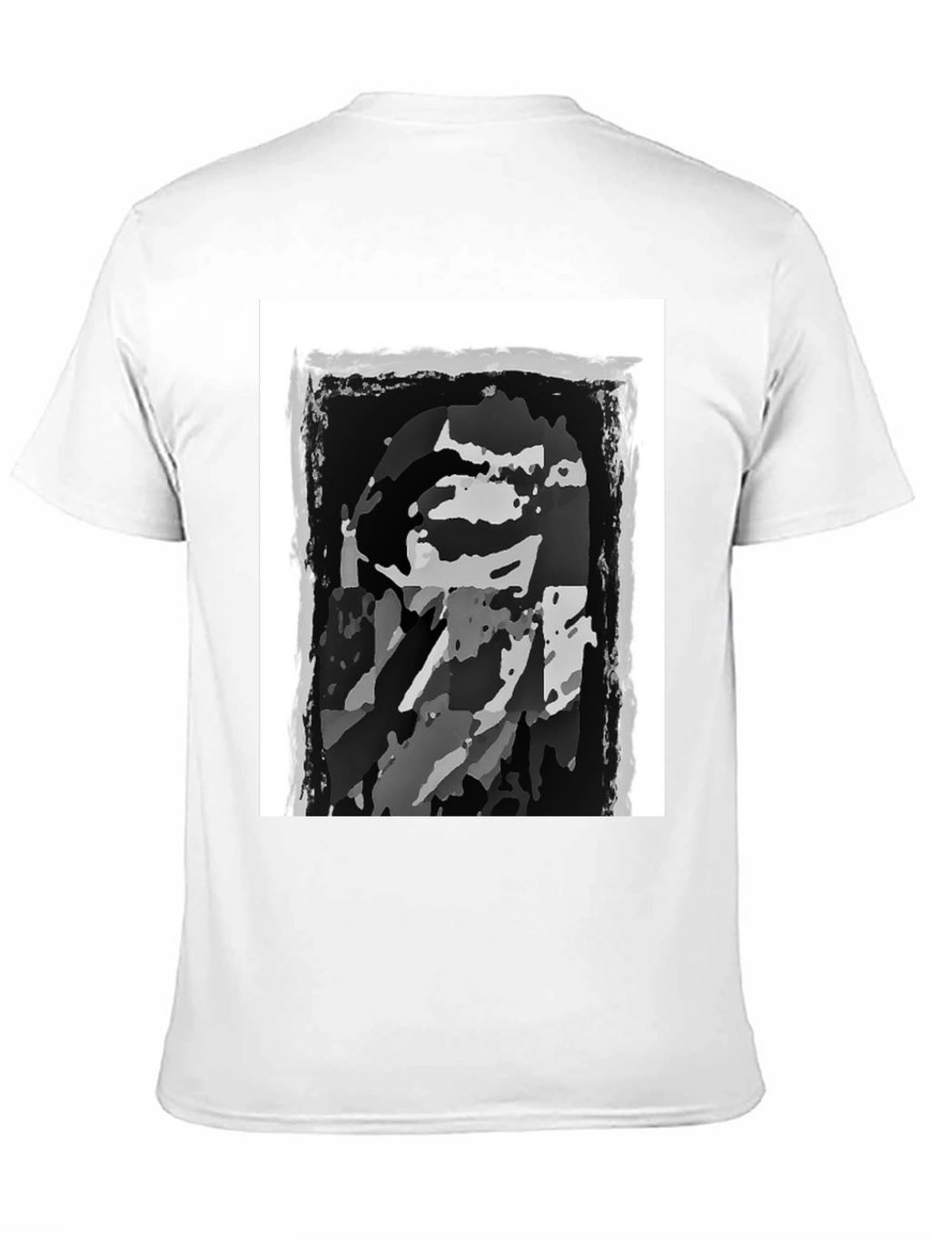 Monochrome Graphic Print Tee