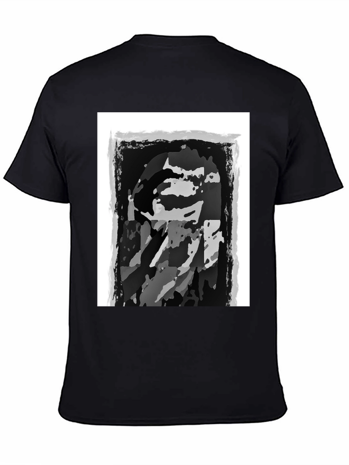 Monochrome Graphic Print Tee