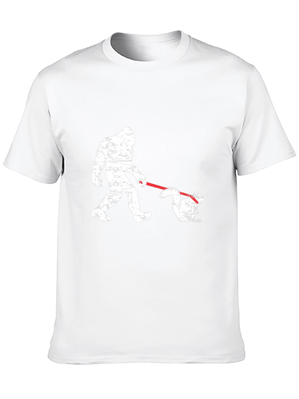 Bigfoot Walking Squirrel T-Shirt - Funny Graphic Tee