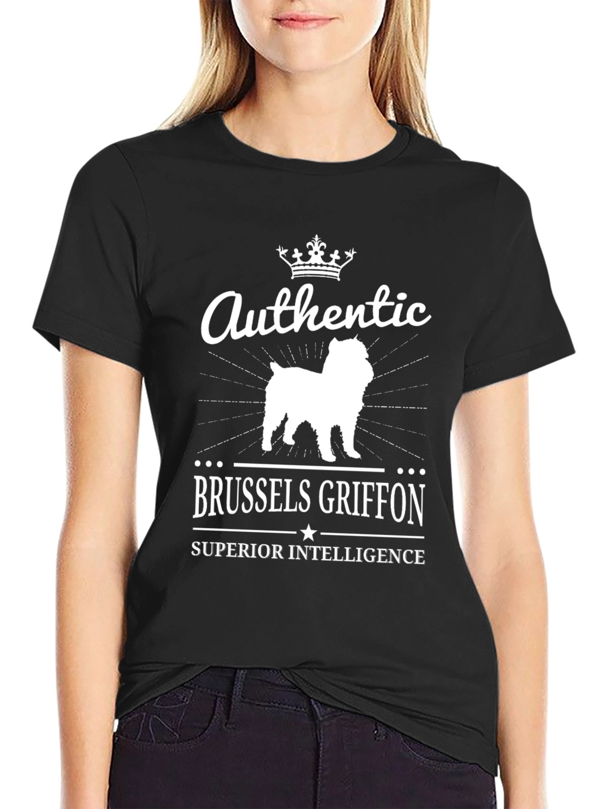 Authentic Brussels Griffon Dog T-Shirt
