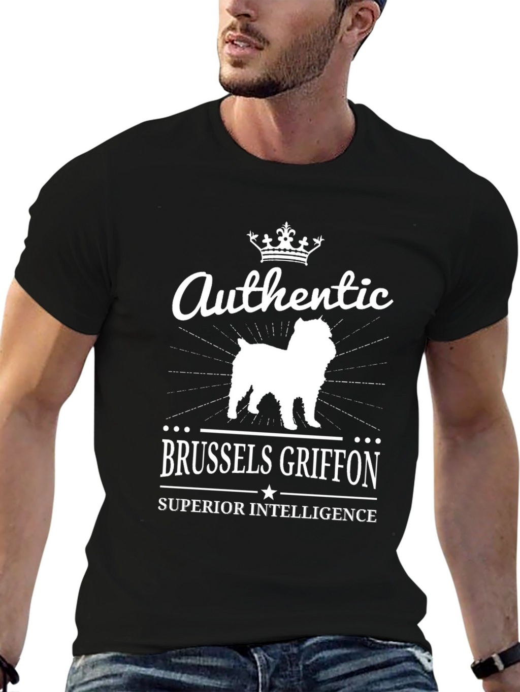 Authentic Brussels Griffon Dog T-Shirt