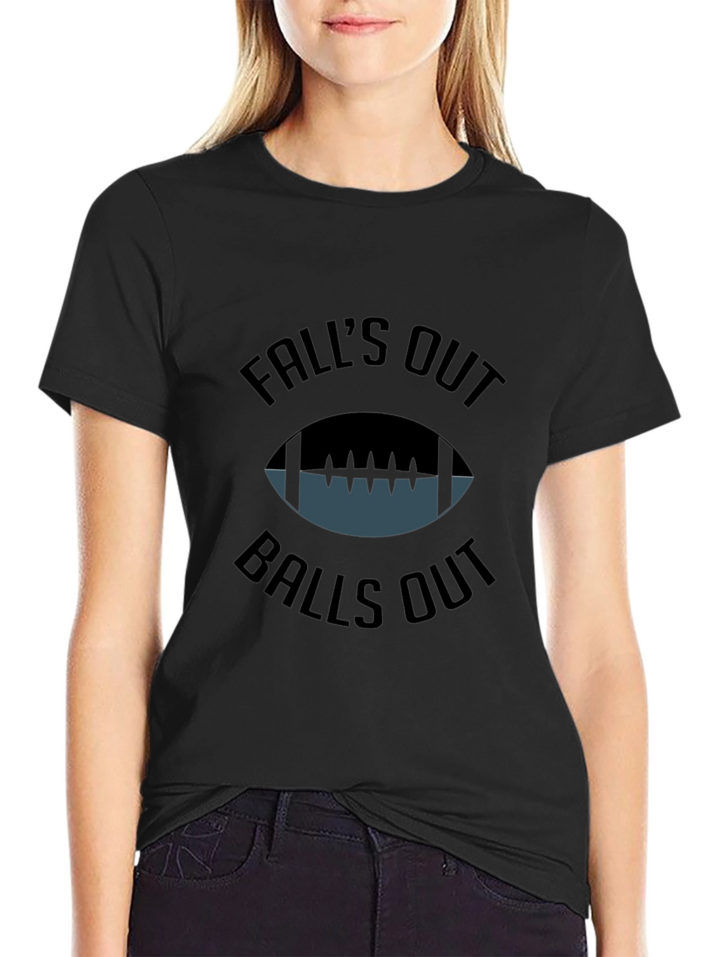 Falls Out Balls Out Graphic T-Shirt