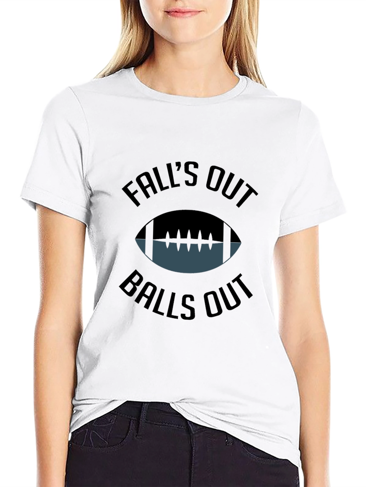Falls Out Balls Out Graphic T-Shirt
