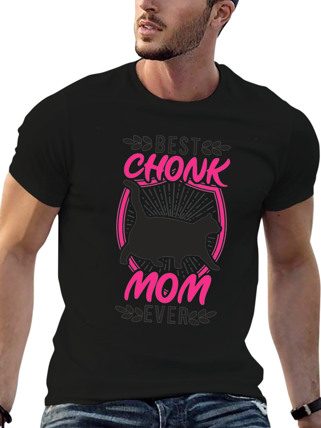 Best Chonk Mom Ever T-Shirt
