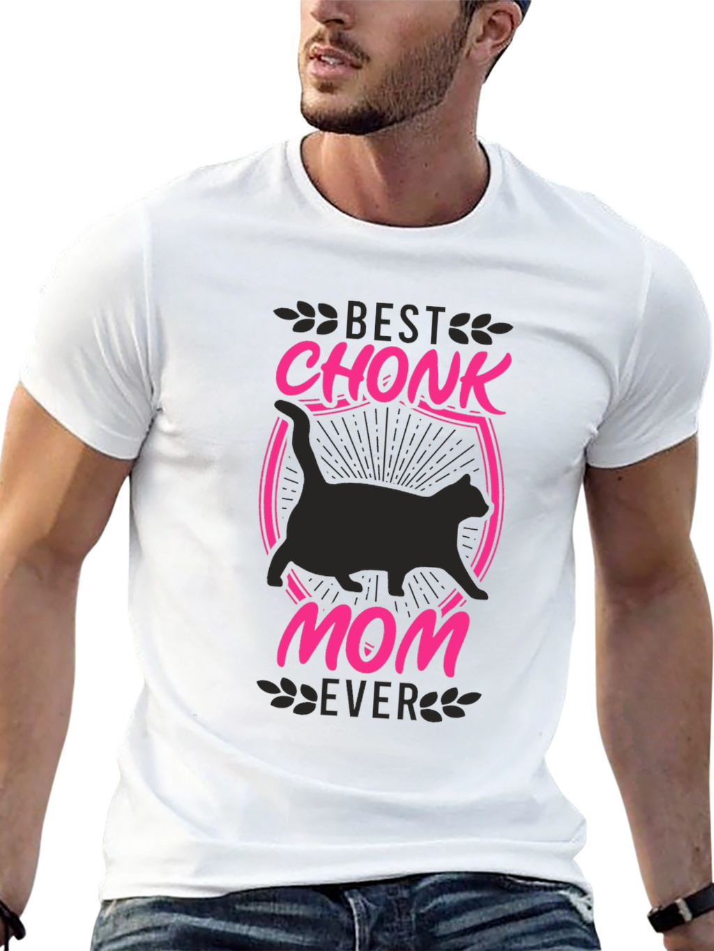 Best Chonk Mom Ever T-Shirt