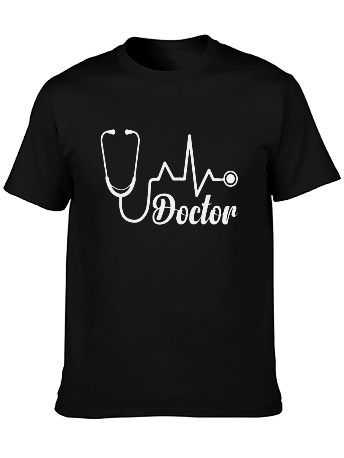 Doctor Stethoscope Heartbeat T-Shirt - Medical Professional Tee