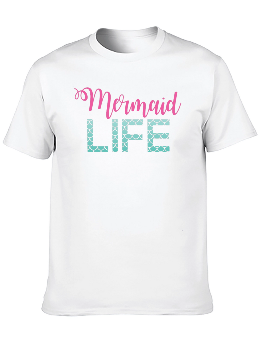 Mermaid Life Black Graphic Tee