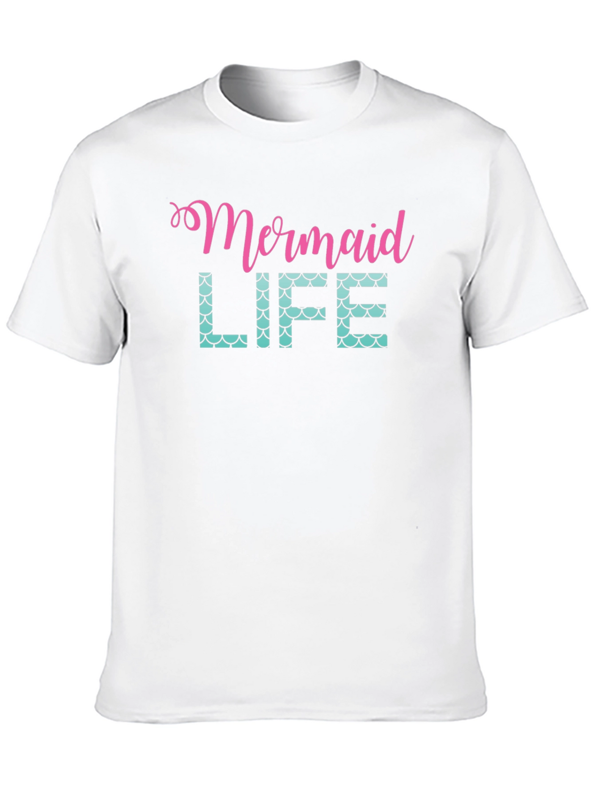 Mermaid Life Black Graphic Tee