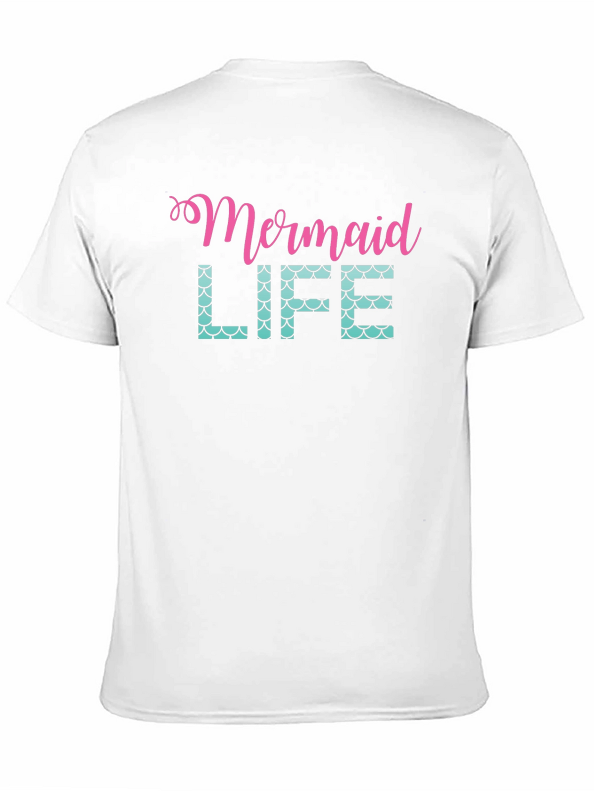 Mermaid Life Black Graphic Tee