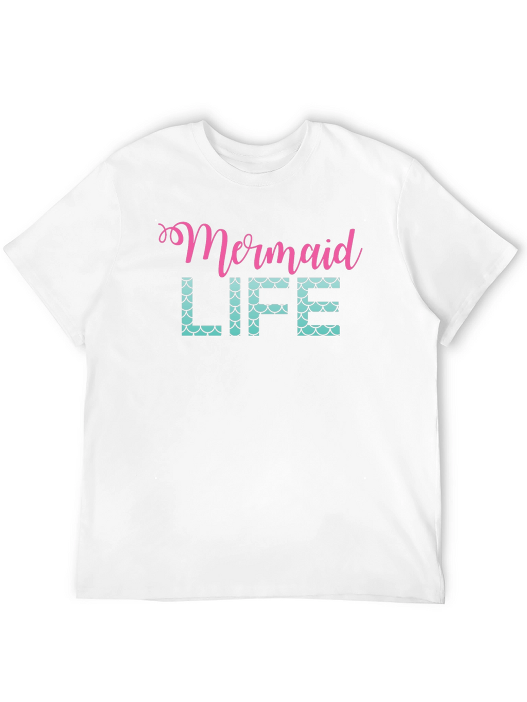 Mermaid Life Black Graphic Tee