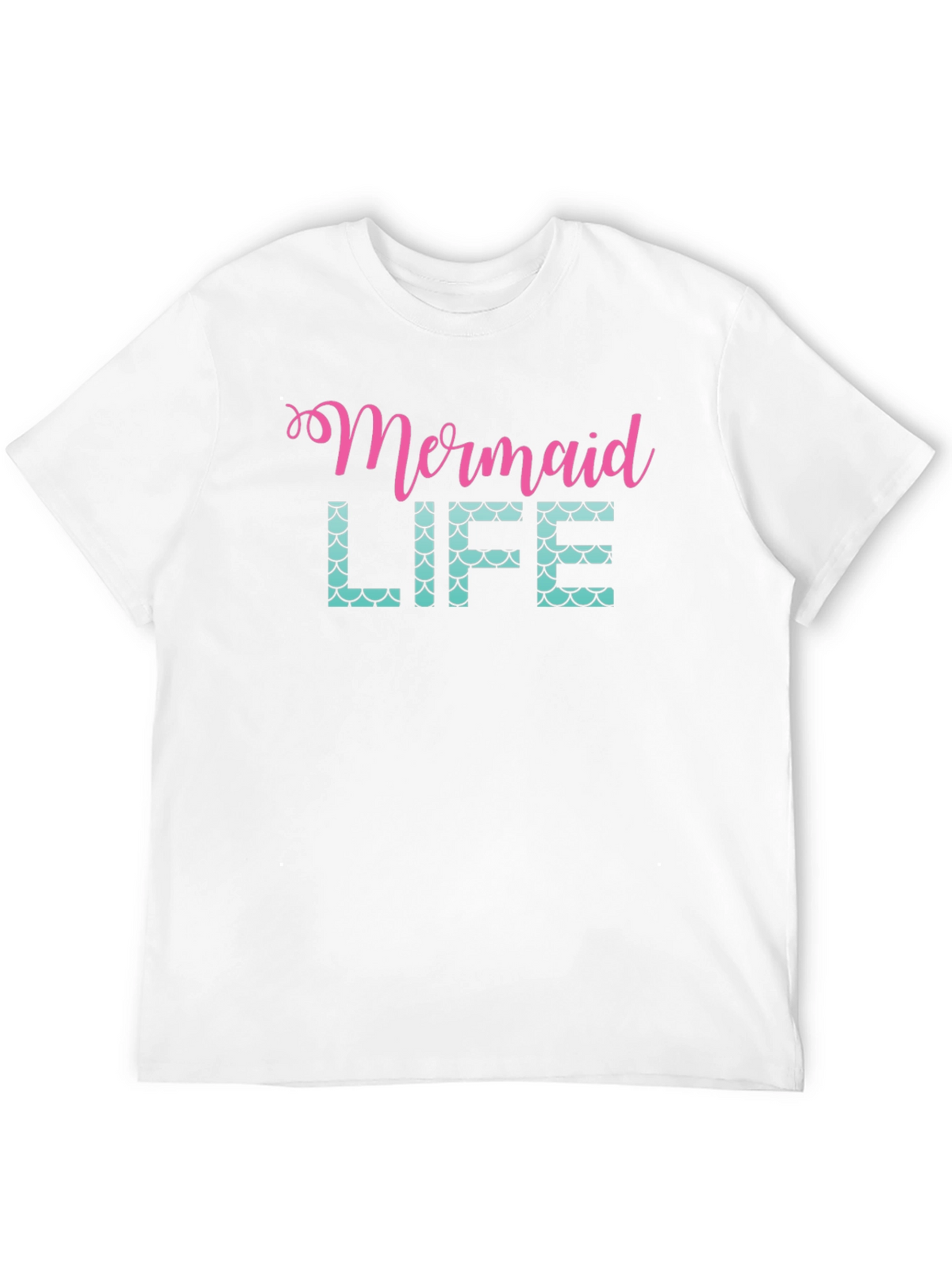 Mermaid Life Black Graphic Tee