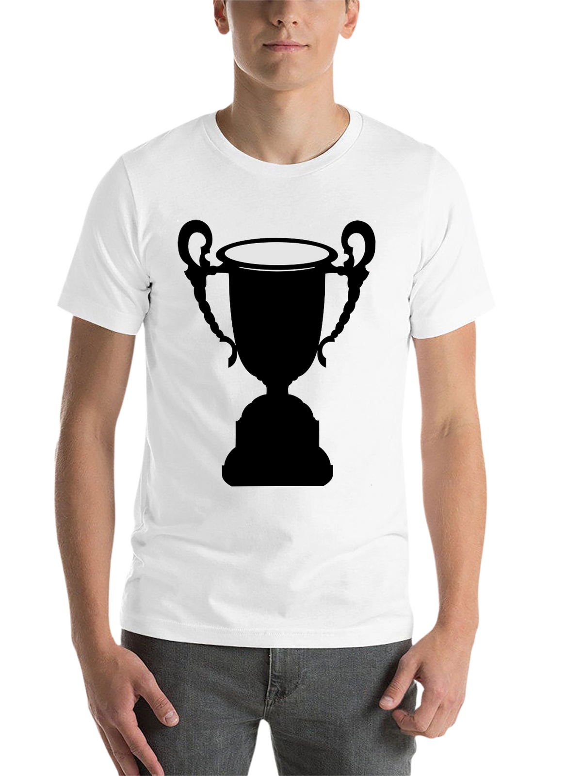 Trophy Graphic Tee - Celebrate Your Victories!