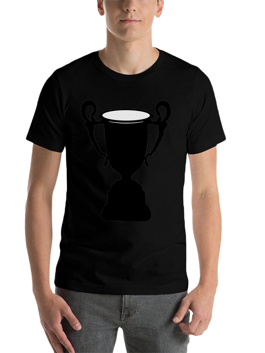 Trophy Graphic Tee - Celebrate Your Victories!