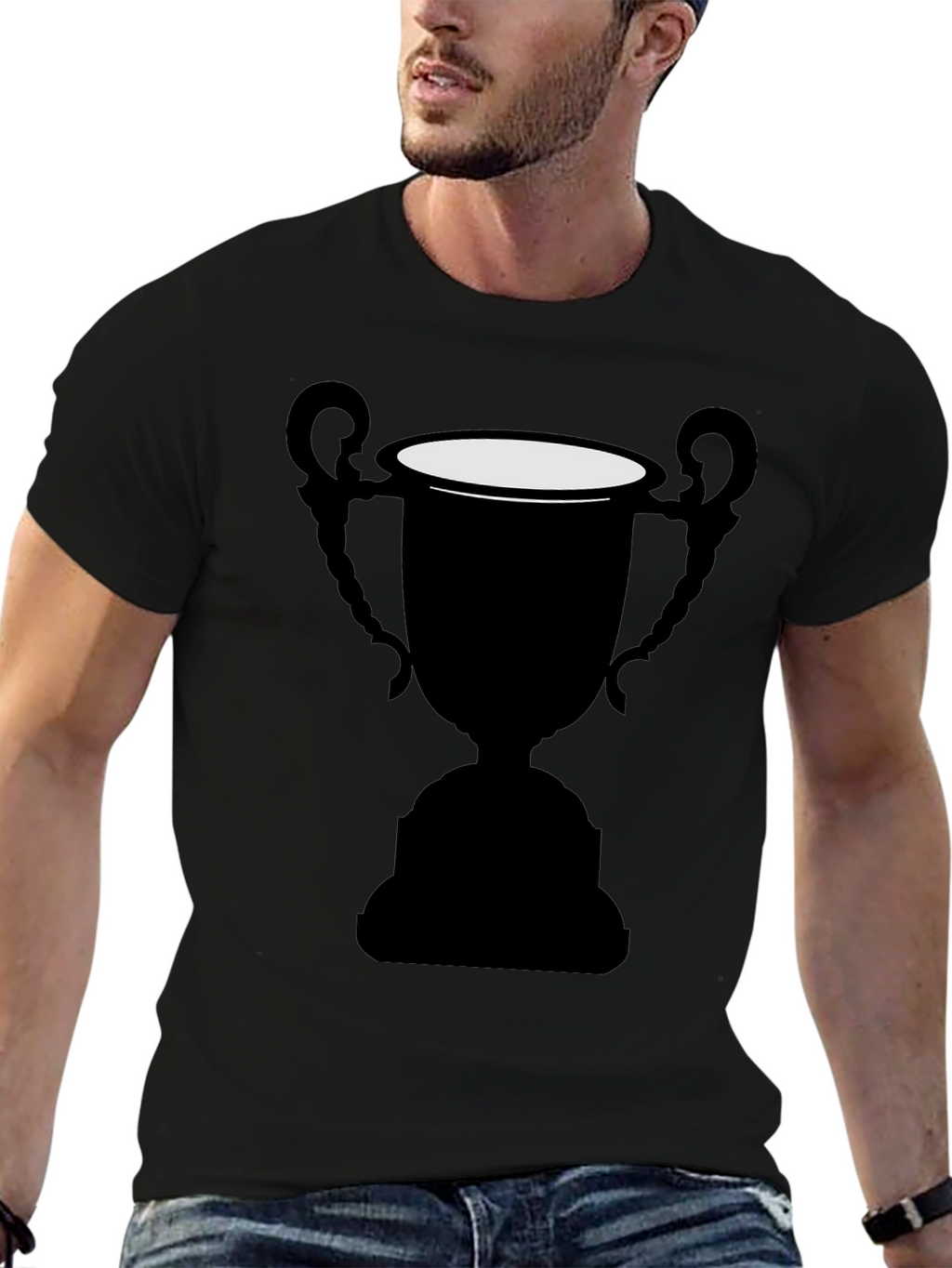 Trophy Graphic Tee - Celebrate Your Victories!
