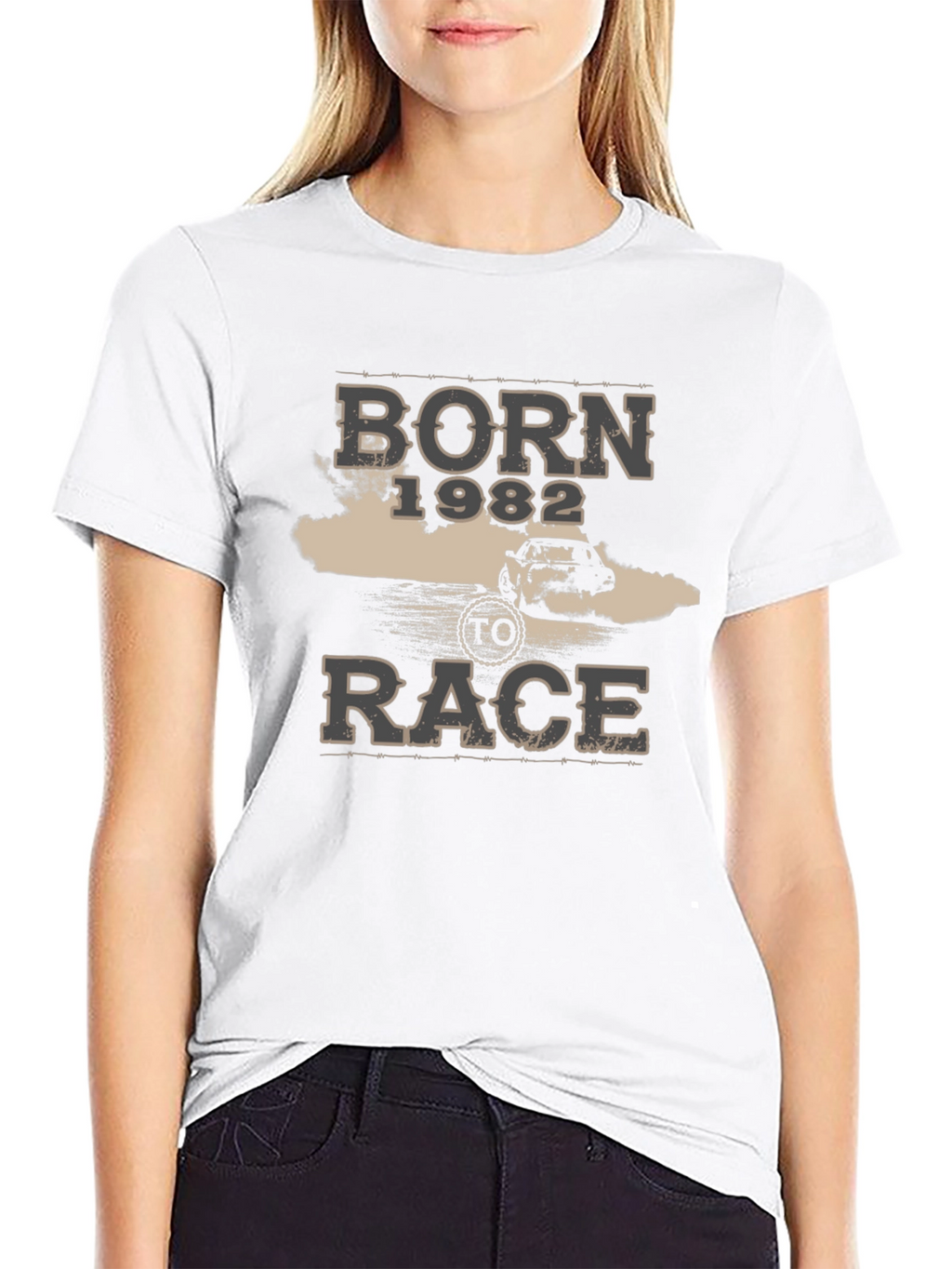 Born 1982 To Race Graphic Tee