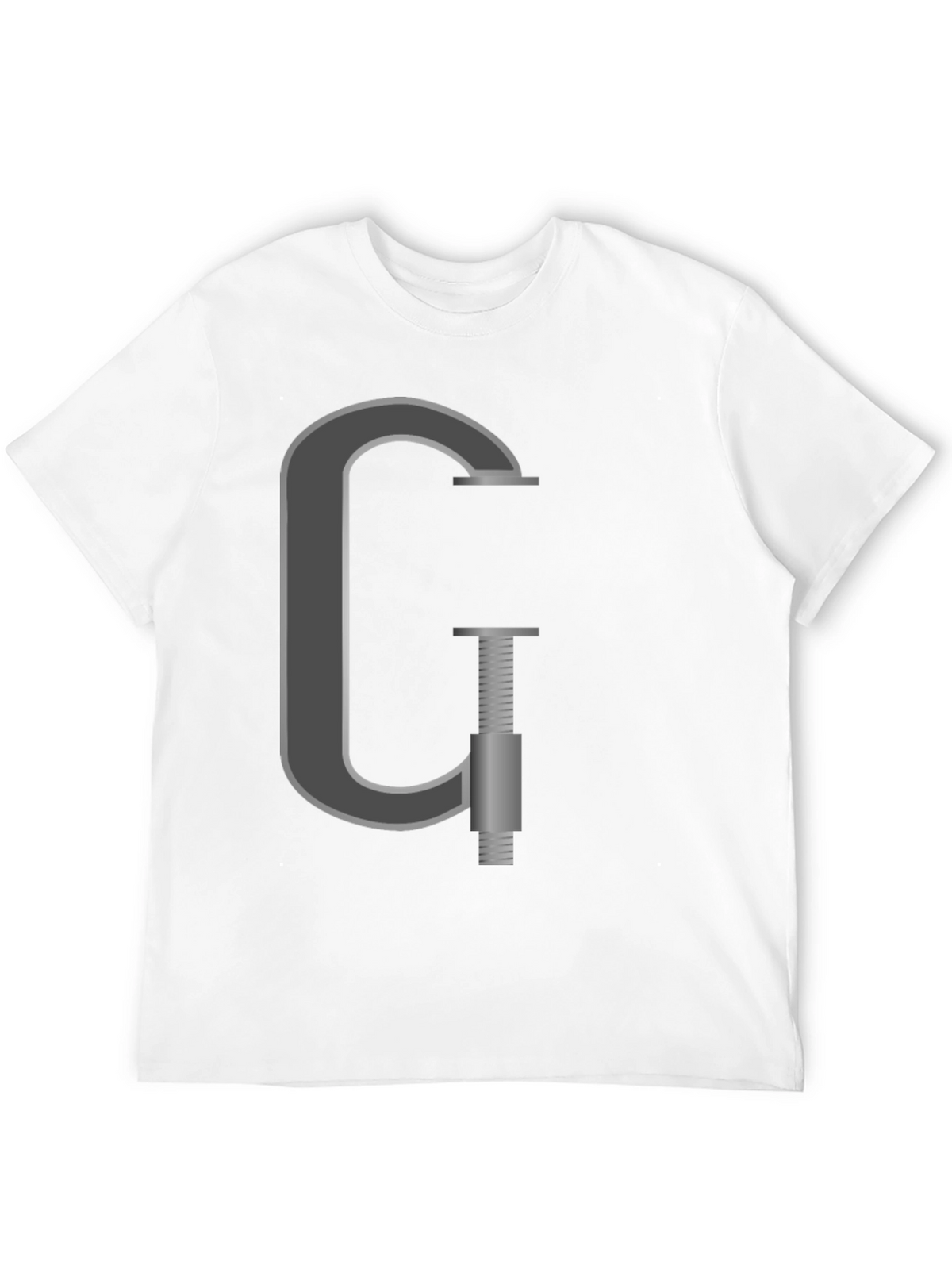 G-Clamp Graphic Tee - Black Cotton T-Shirt