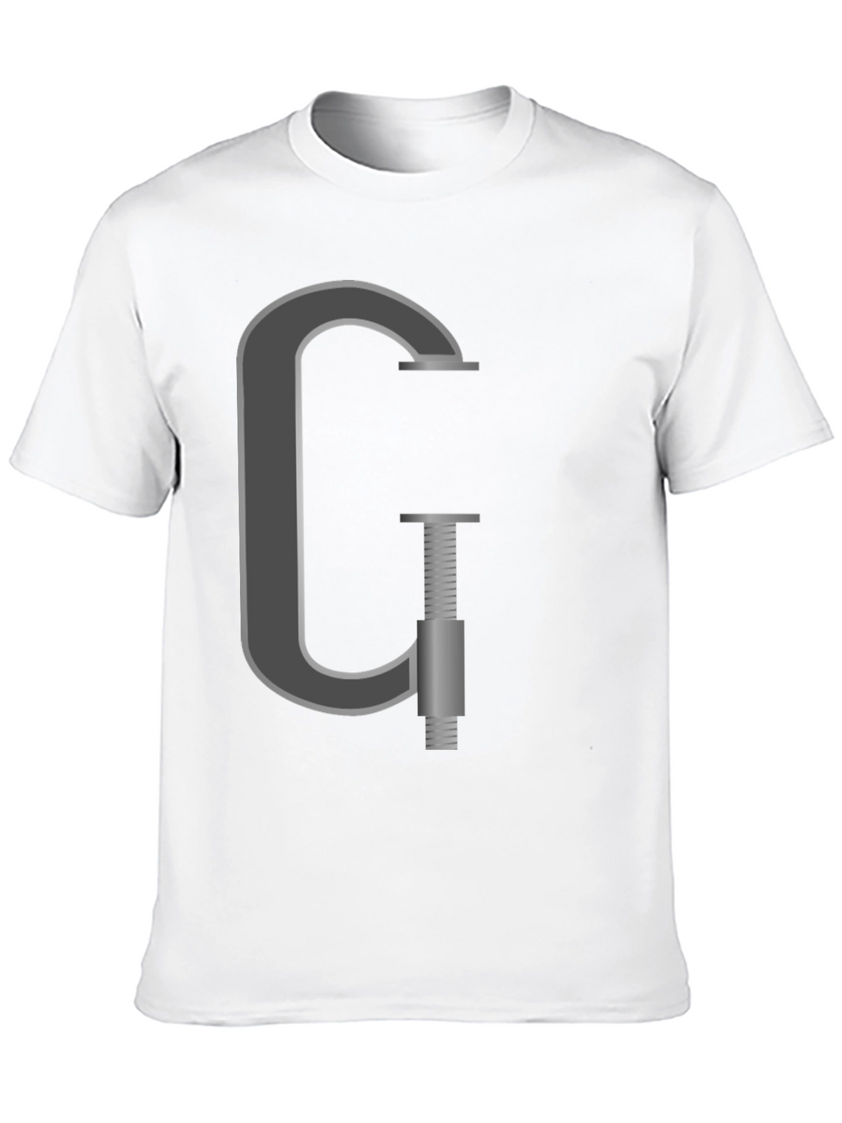 G-Clamp Graphic Tee - Black Cotton T-Shirt