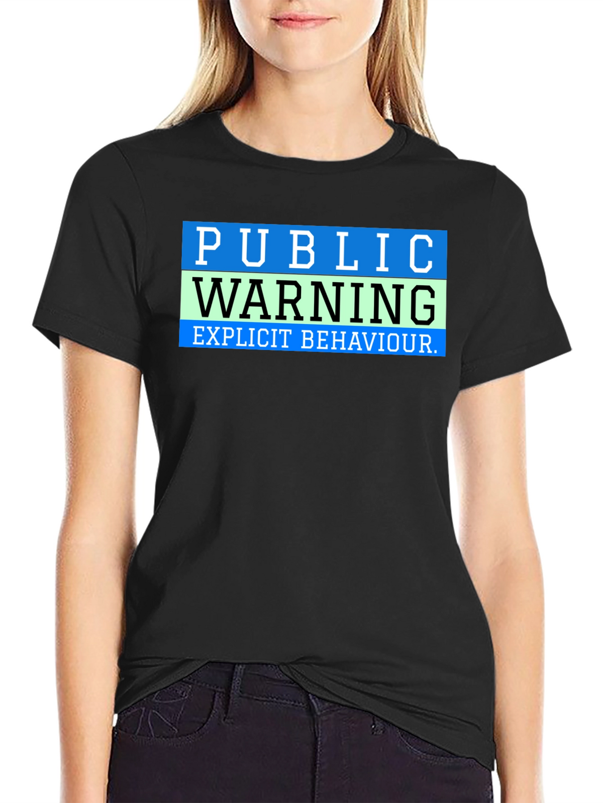 Public Warning Explicit Behavior T-Shirt