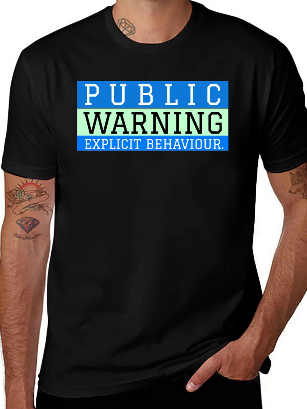 Public Warning Explicit Behavior T-Shirt