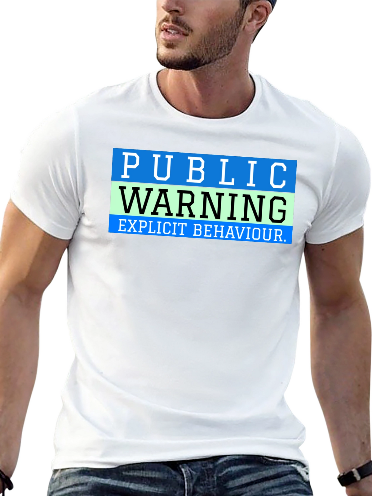 Public Warning Explicit Behavior T-Shirt
