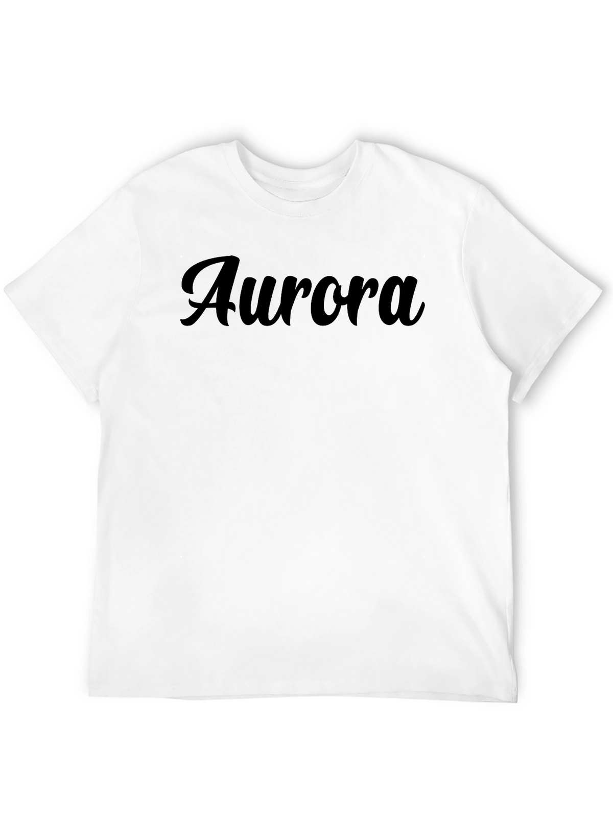Aurora Black Tee - Stylish & Comfortable