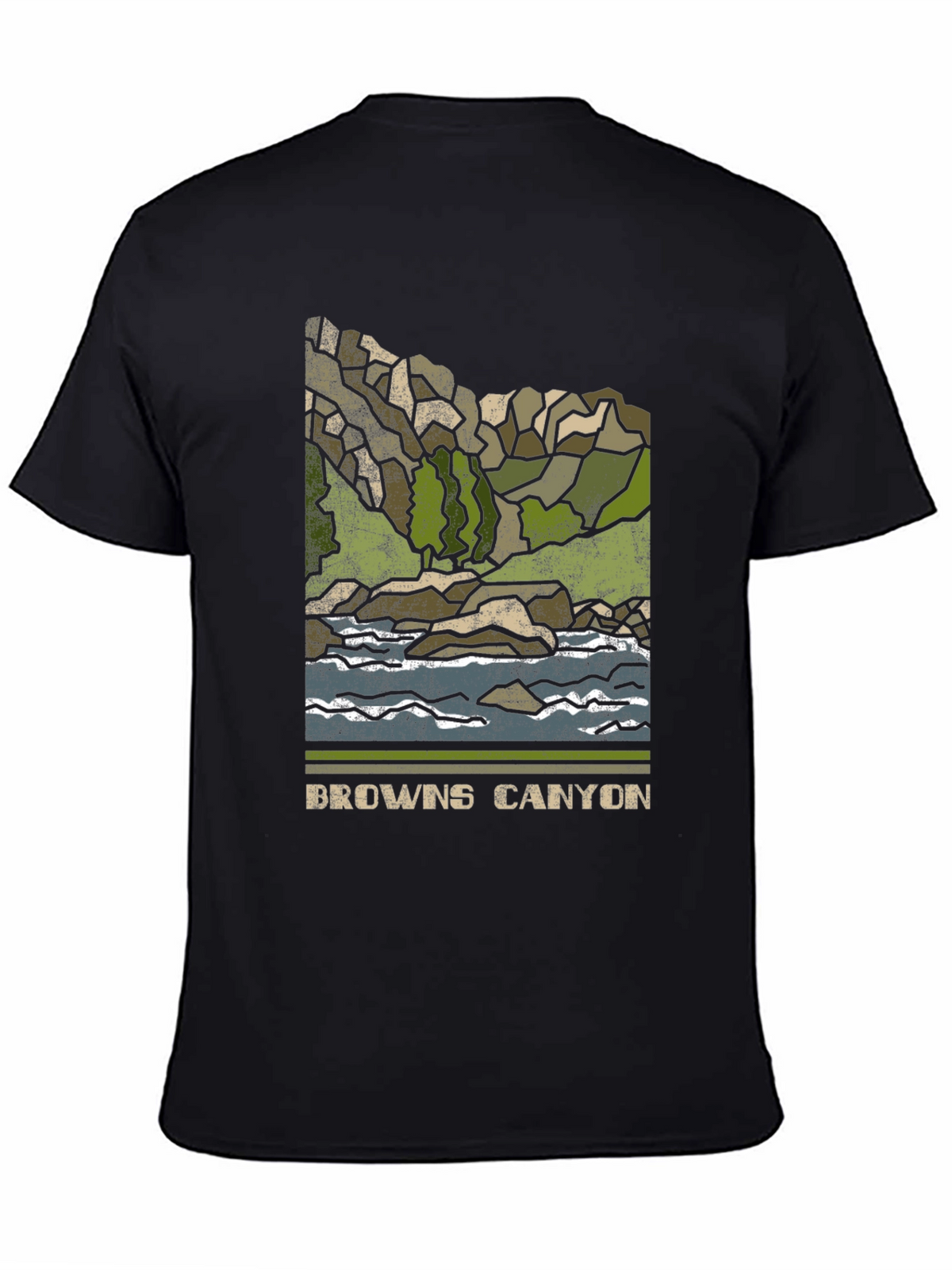 Browns Canyon Graphic Tee - River Adventure