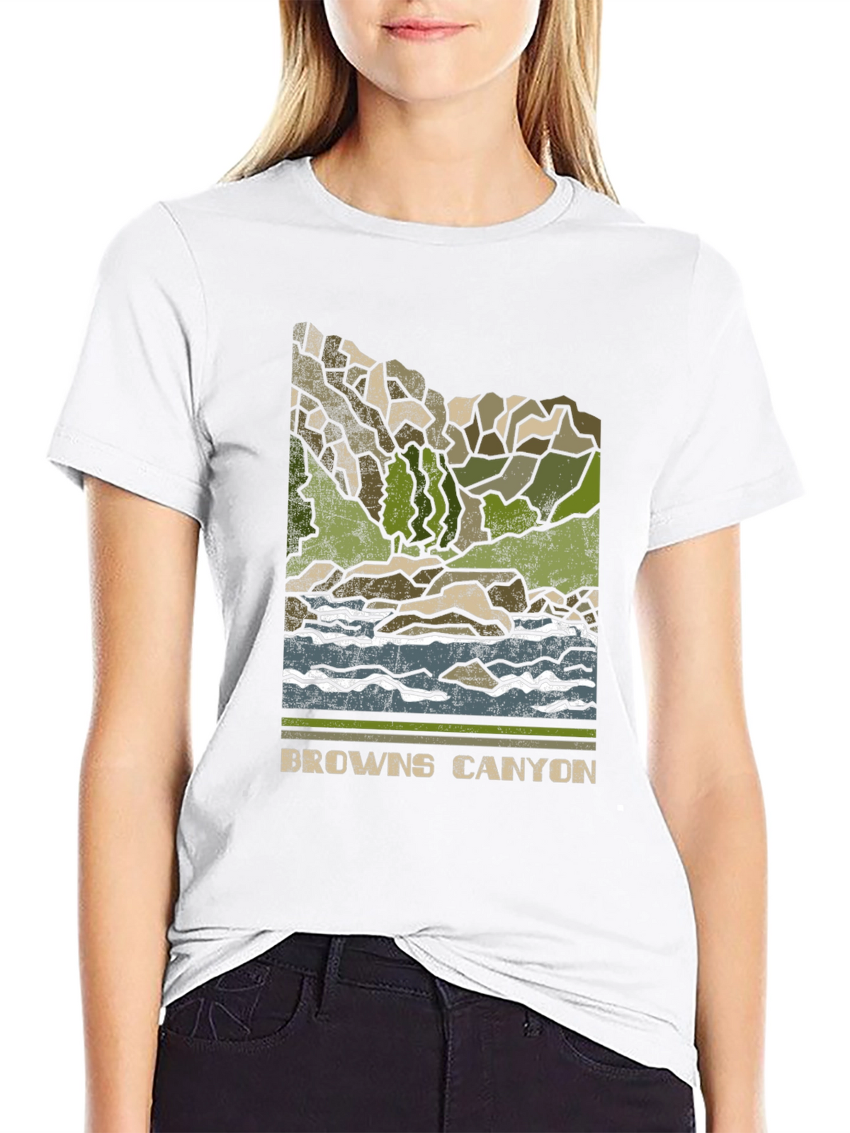 Browns Canyon Graphic Tee - River Adventure