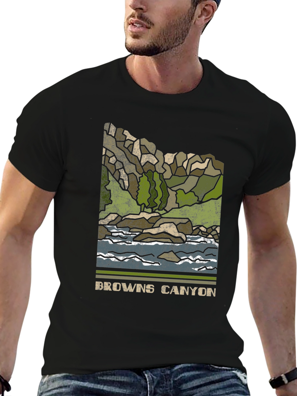 Browns Canyon Graphic Tee - River Adventure