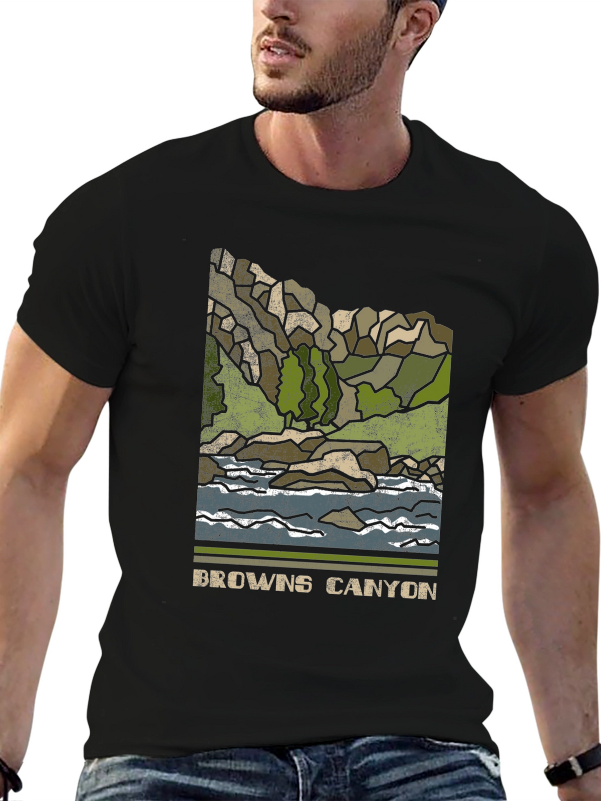 Browns Canyon Graphic Tee - River Adventure