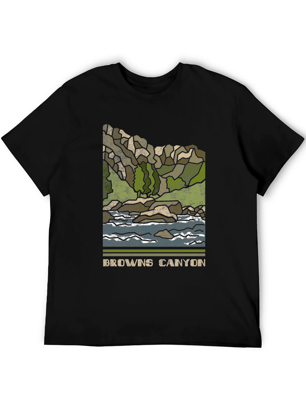 Browns Canyon Graphic Tee - River Adventure