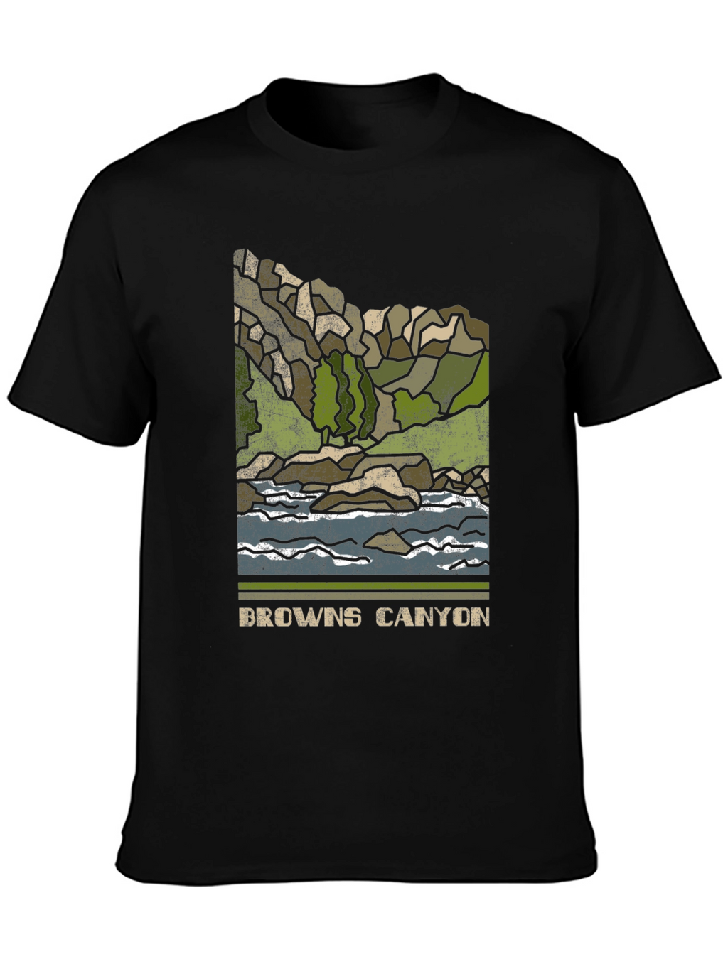 Browns Canyon Graphic Tee - River Adventure