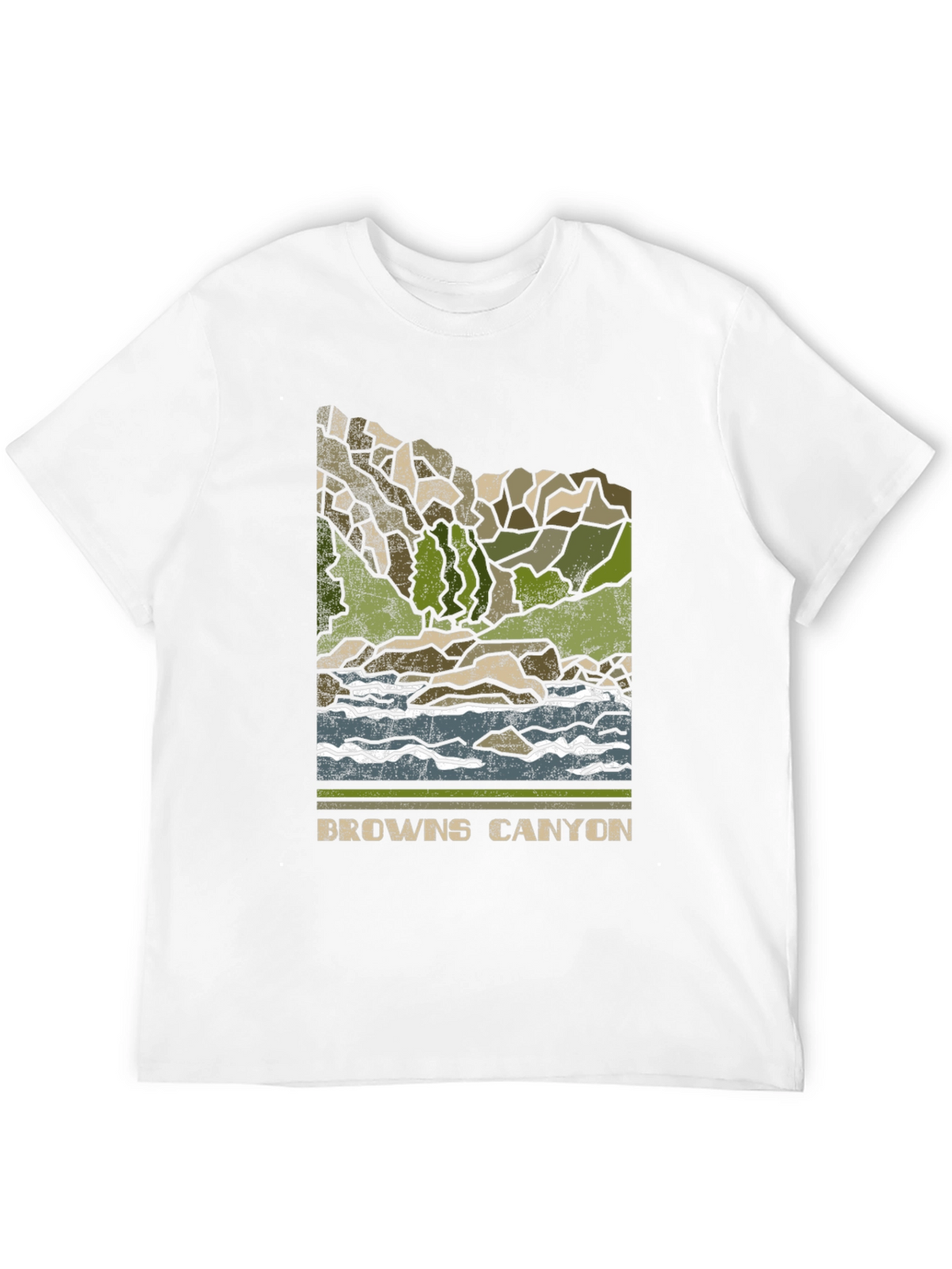 Browns Canyon Graphic Tee - River Adventure