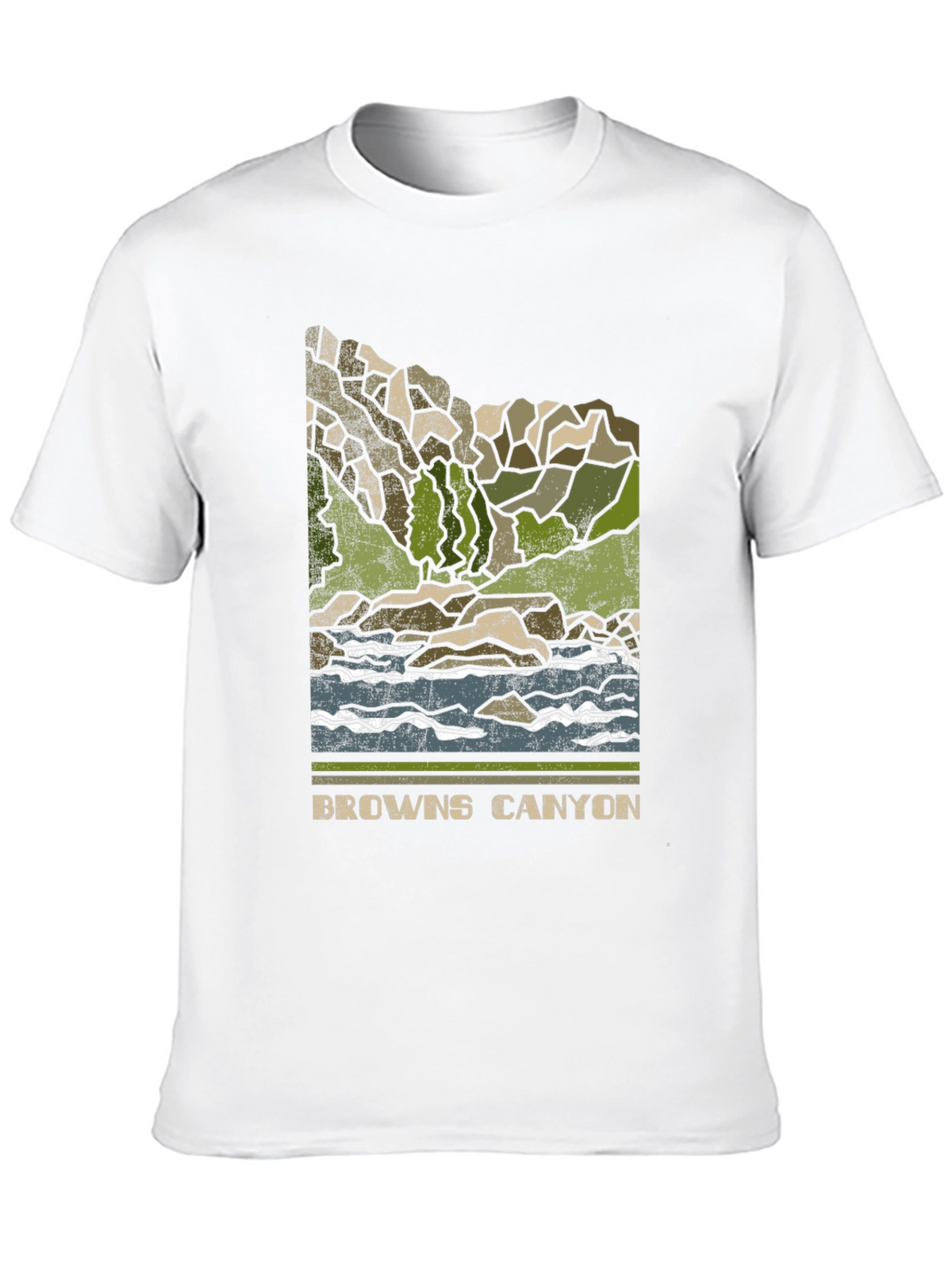 Browns Canyon Graphic Tee - River Adventure