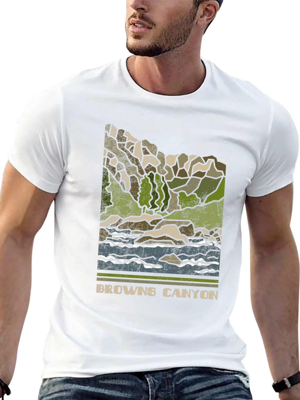Browns Canyon Graphic Tee - River Adventure