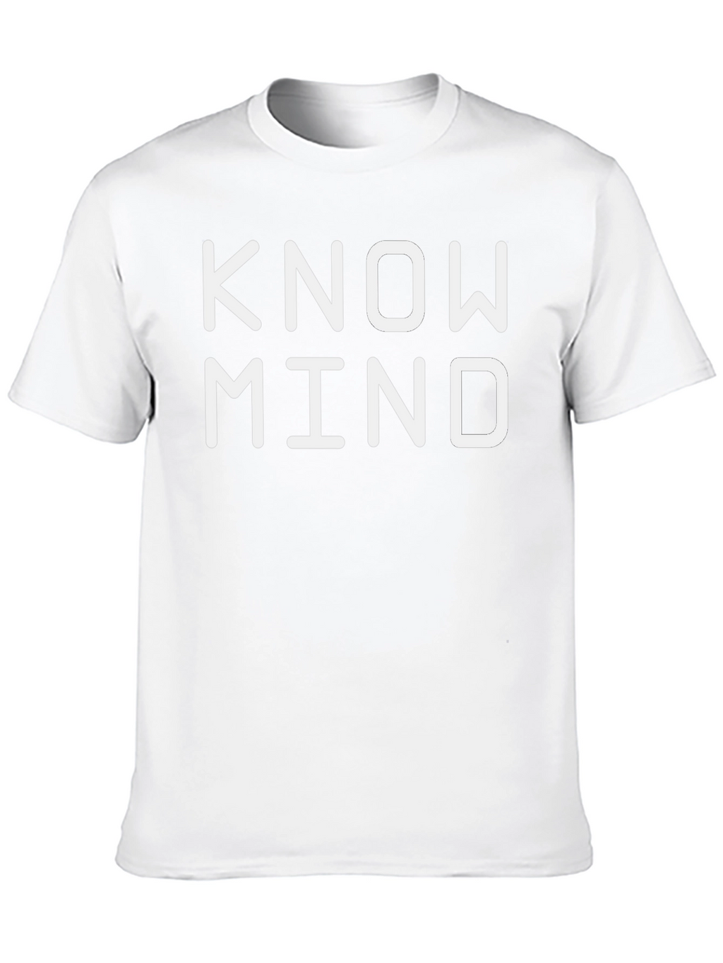 Know Mind Graphic Tee - Cool Black T-Shirt