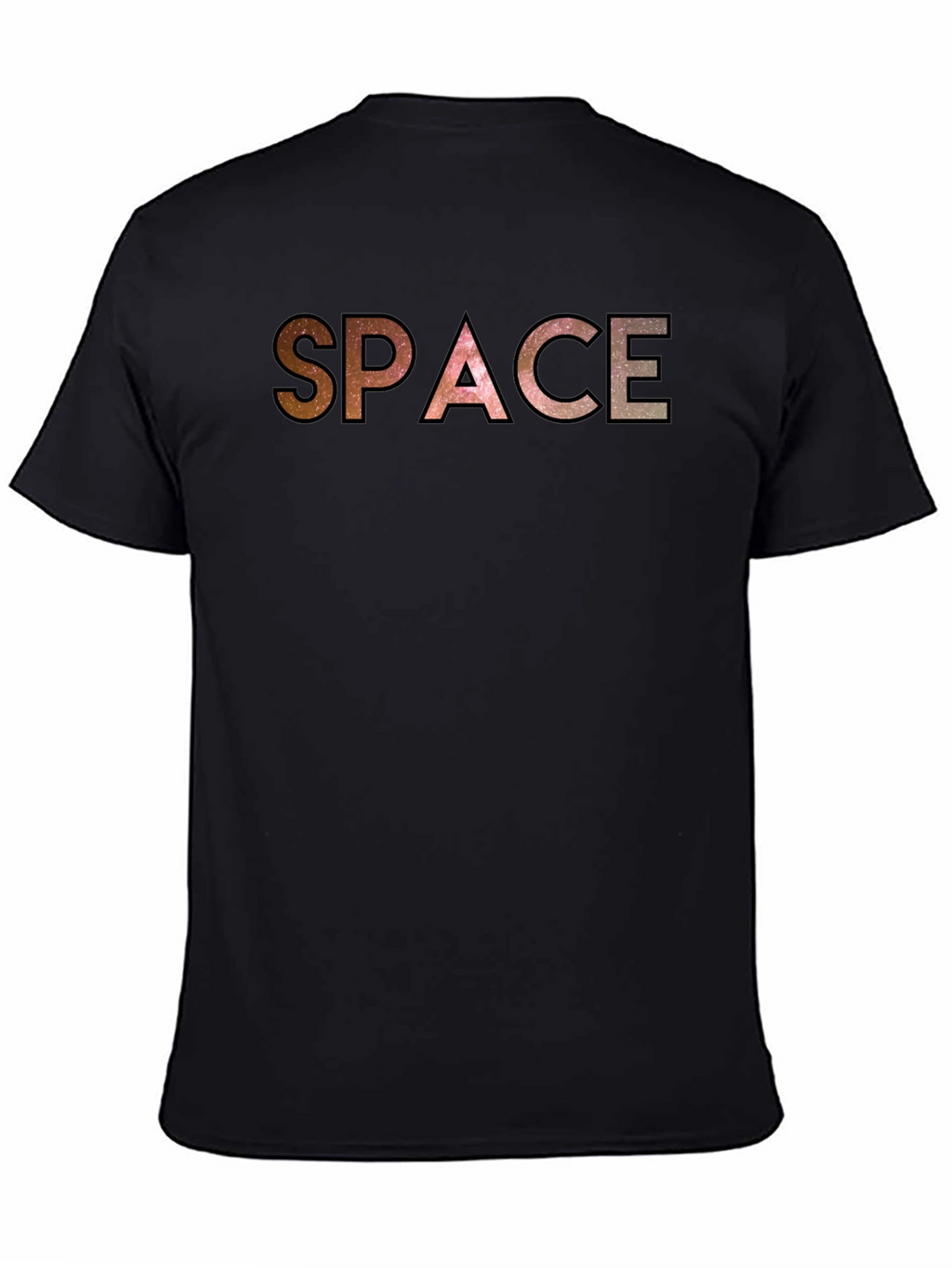 Space Galaxy T-Shirt - Black Tee