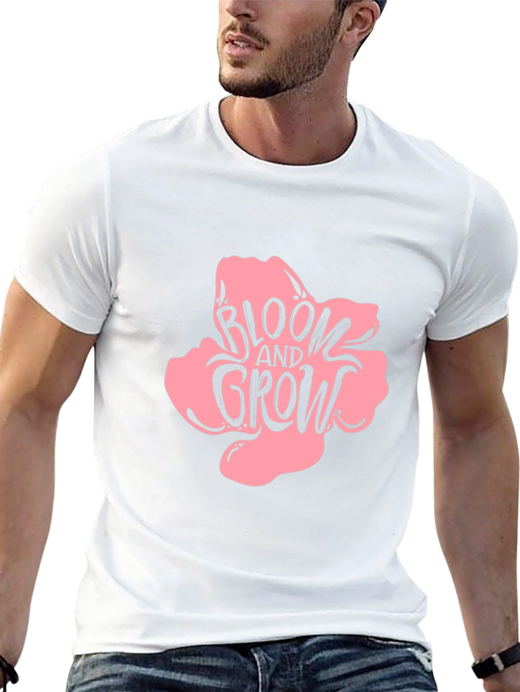 Bloom and Grow Graphic Tee - Black