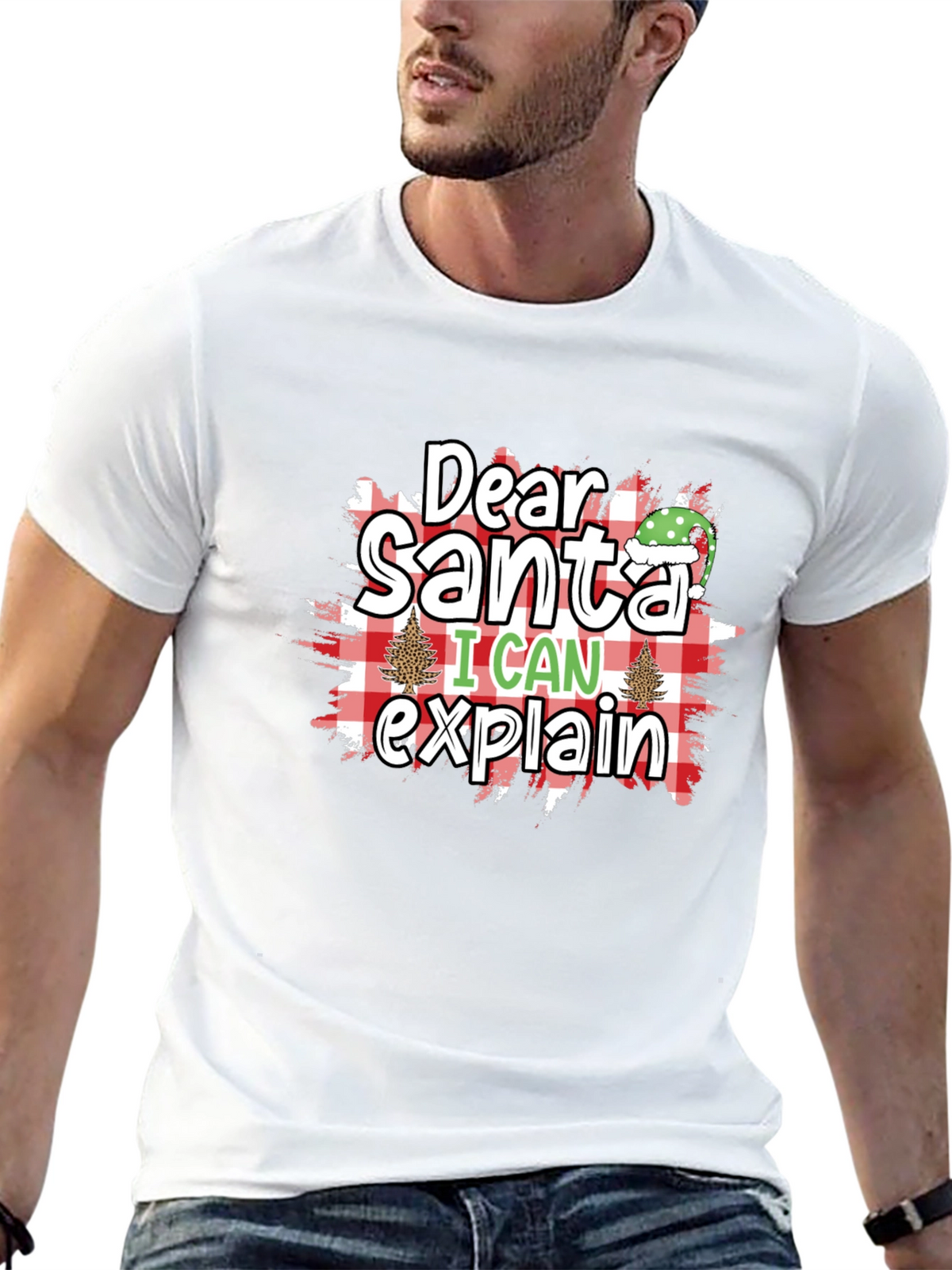 Dear Santa I Can Explain Christmas T-Shirt