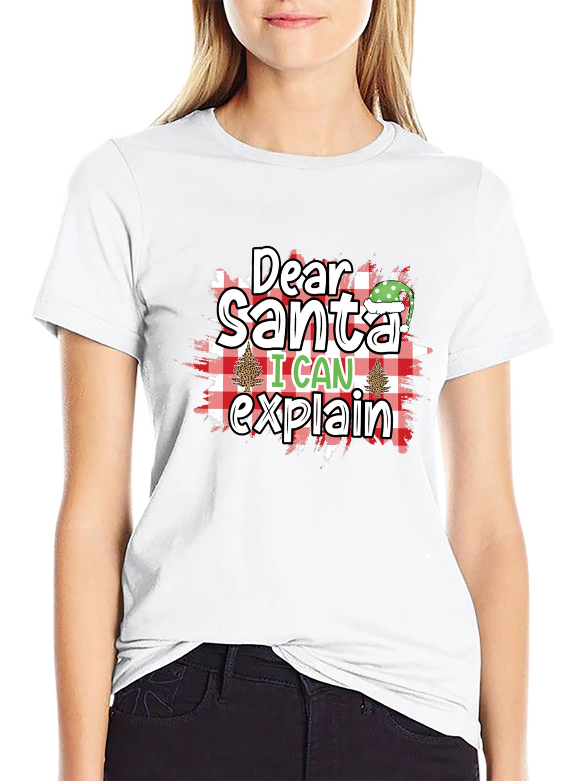 Dear Santa I Can Explain Christmas T-Shirt
