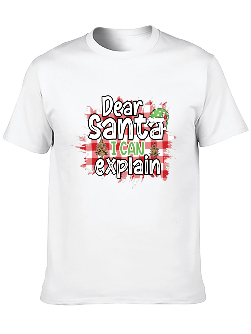 Dear Santa I Can Explain Christmas T-Shirt