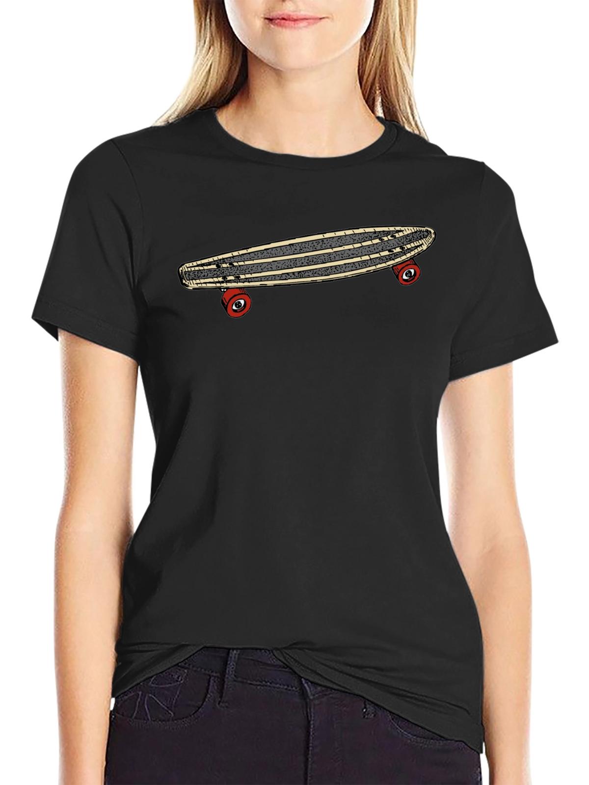 Skateboard Graphic Tee - Classic Style