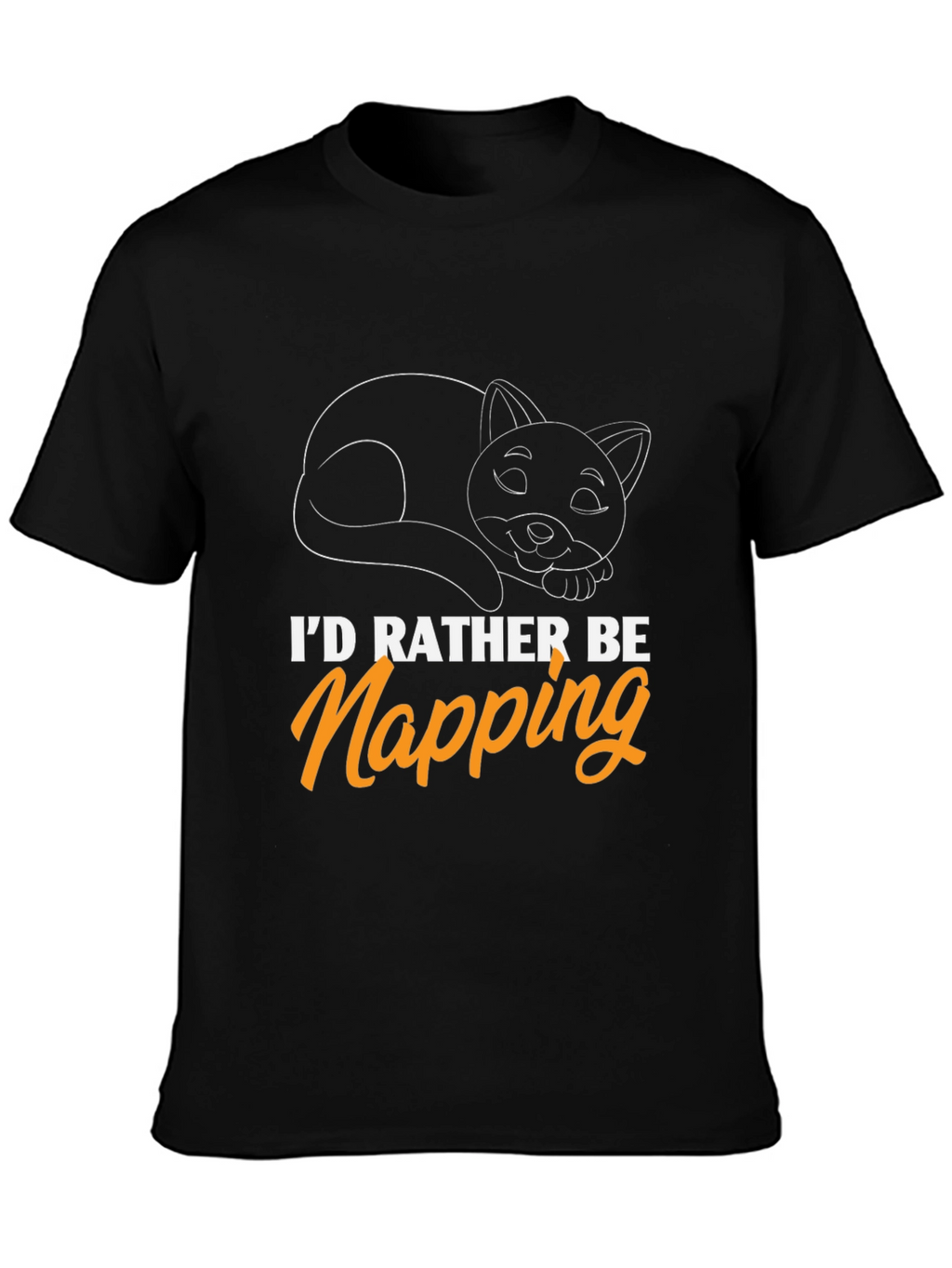 Id Rather Be Napping Cat T-Shirt