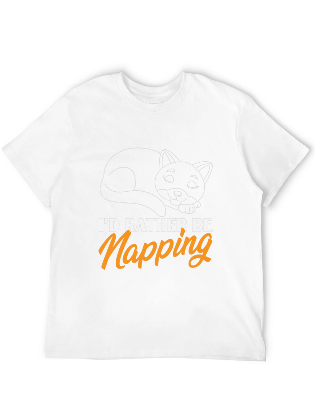 Id Rather Be Napping Cat T-Shirt